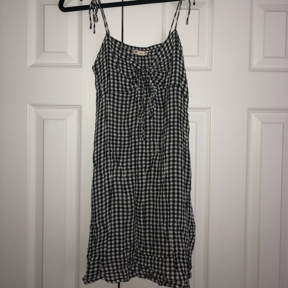 SOLD- Billabong gingham dress